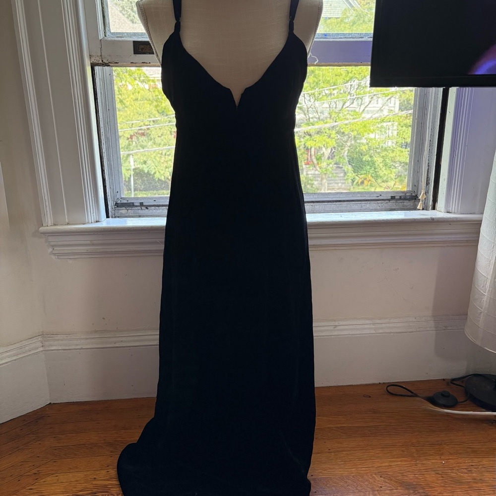 Vintage Ralph Lauren Ralph Blue Label Velvet Dress